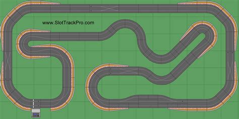 scalextric slot car track layouts.